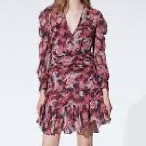 IRO Wick VNeck Floral Dress